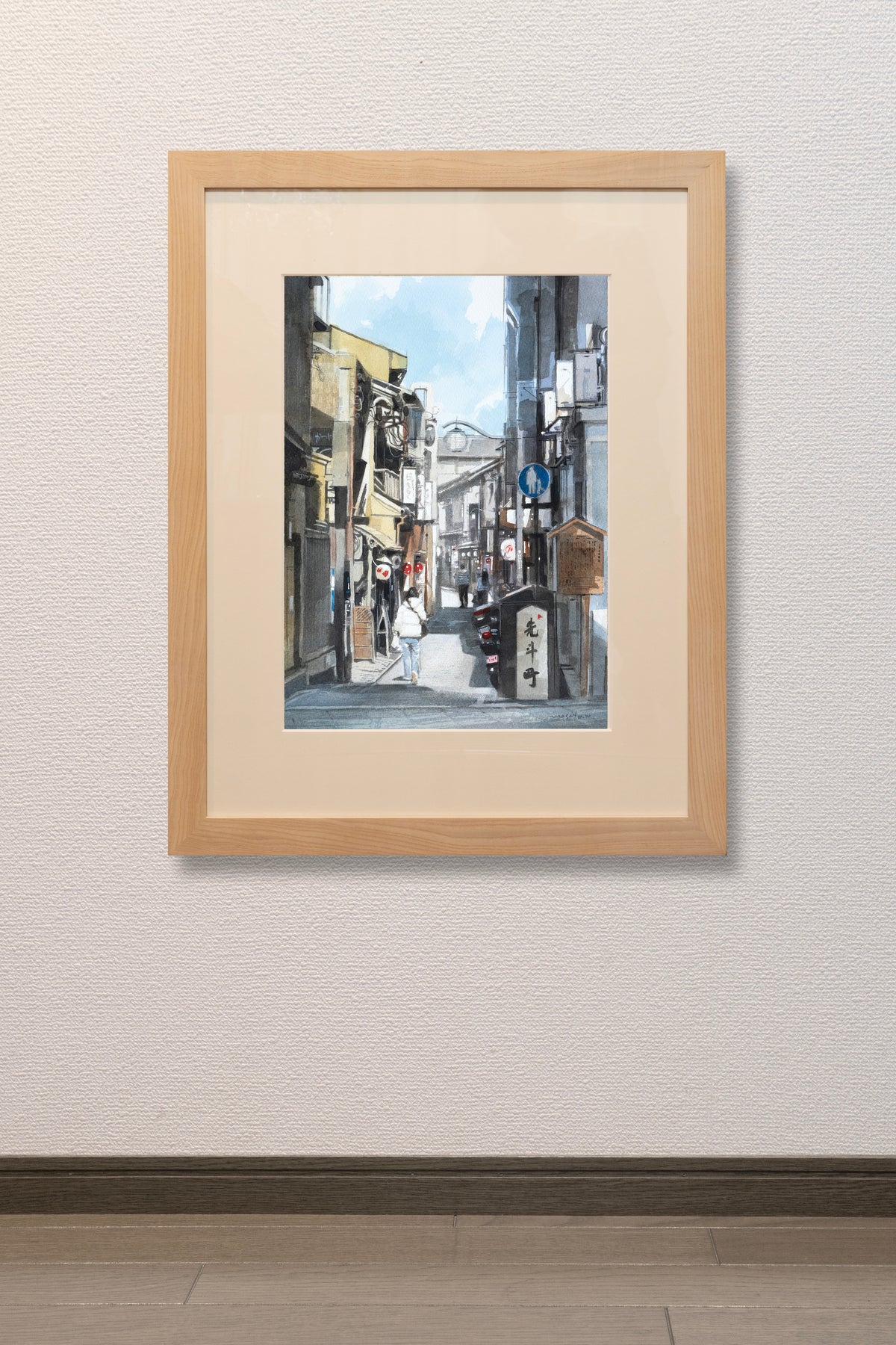 京都先斗町の小路