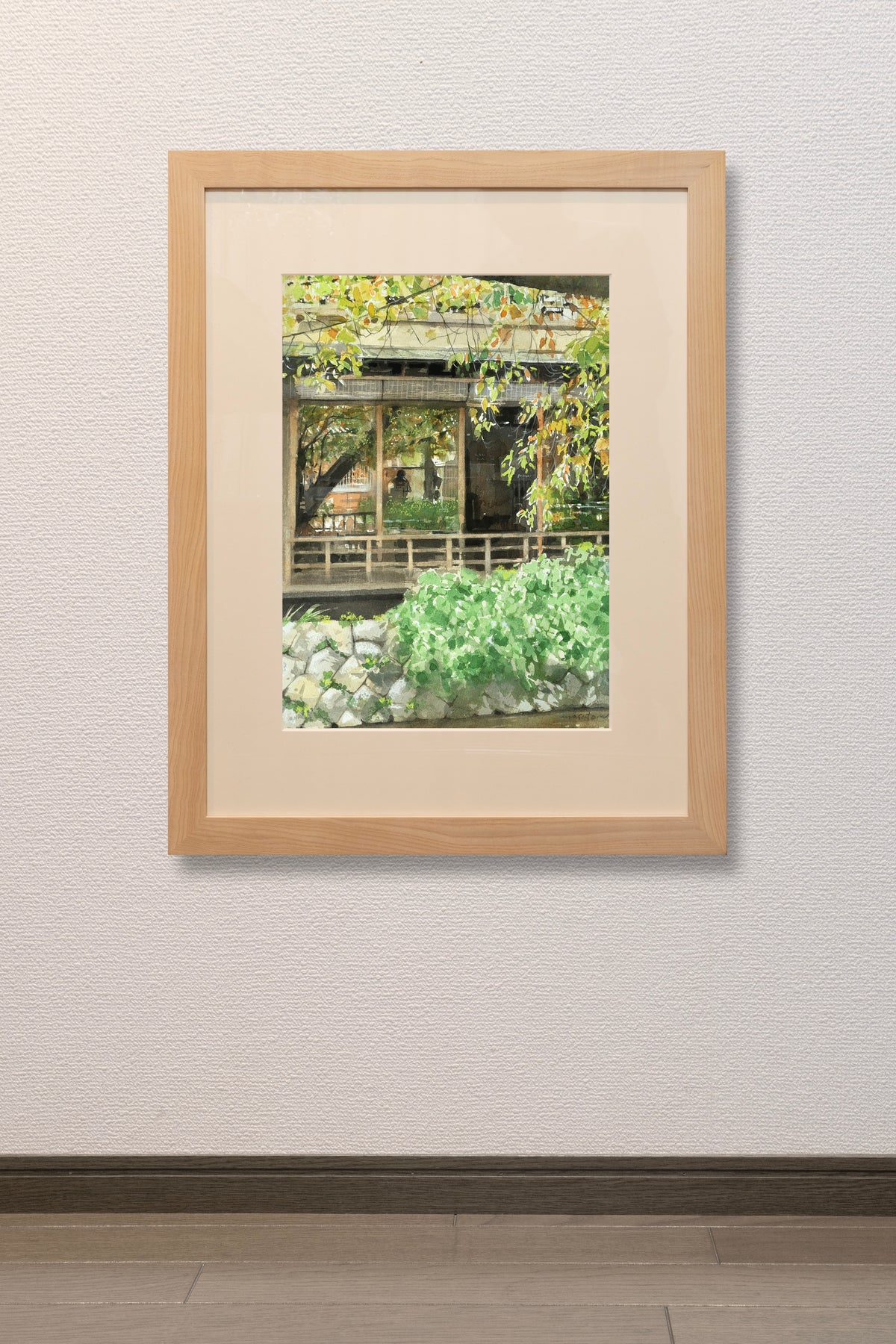 Gion Shirakawa’s windowsills and blue-green hues