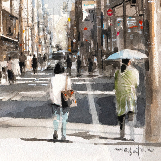 京都三条通りの日常