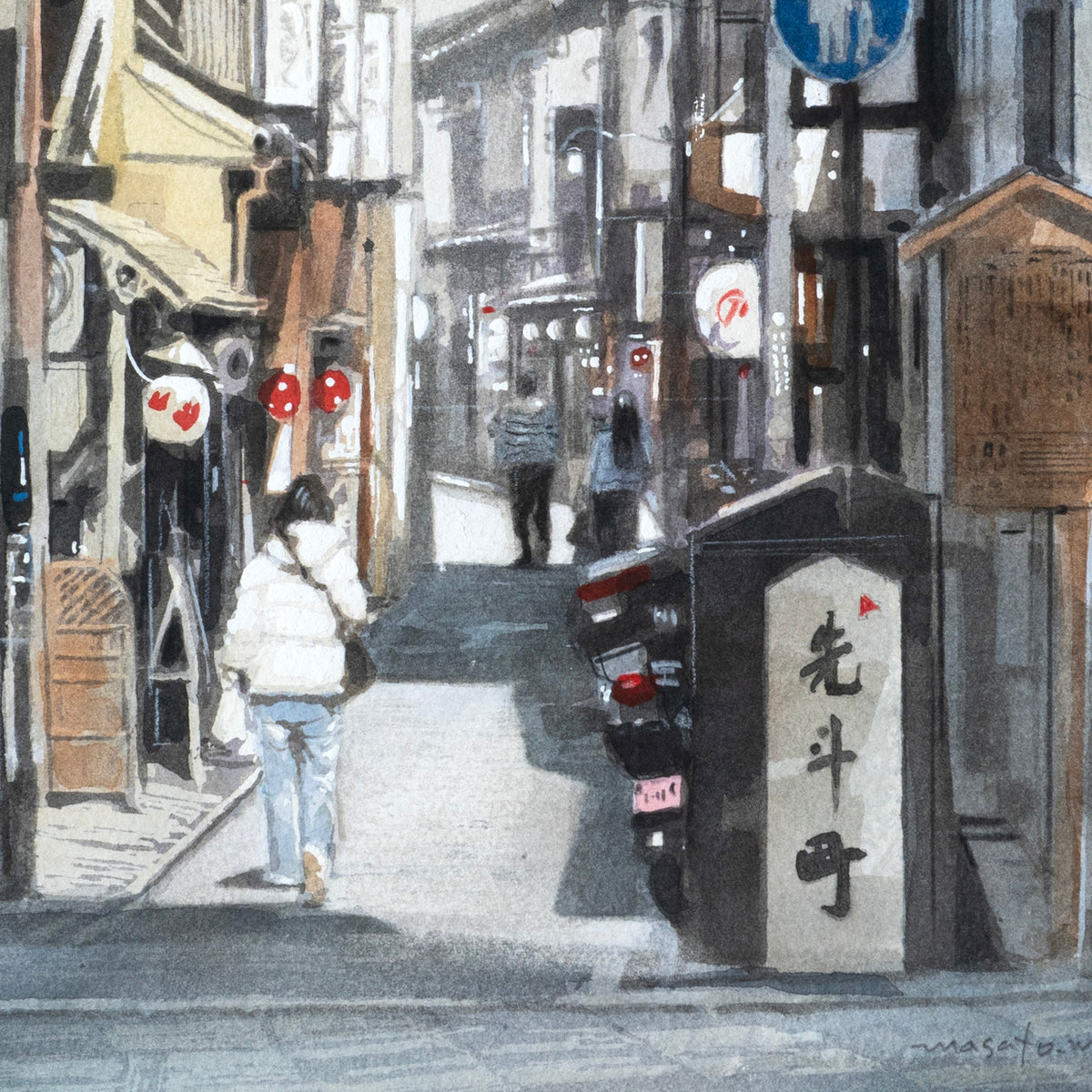 京都先斗町の小路
