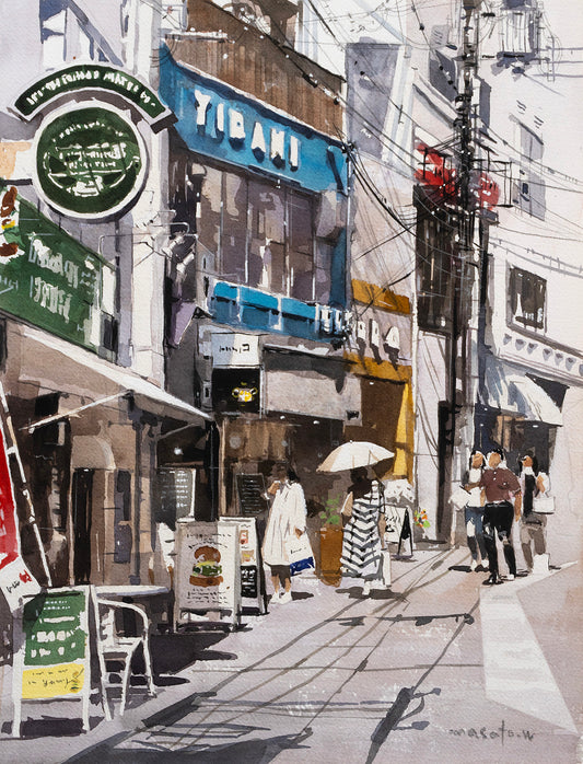 旧居留地の街角（神戸）