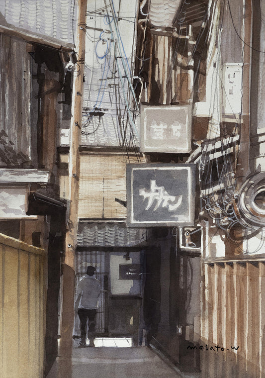 京都・路地の奥行き