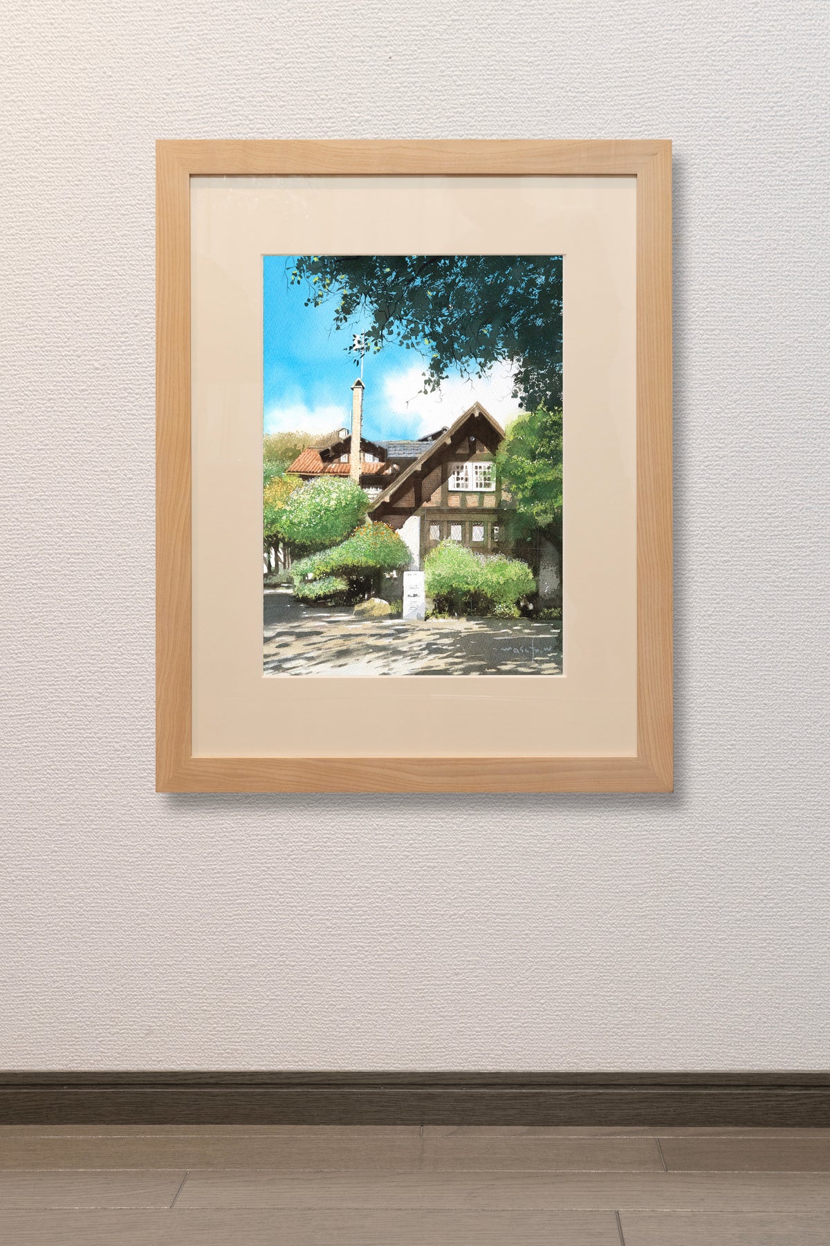 木漏れ日の大山崎山荘美術館