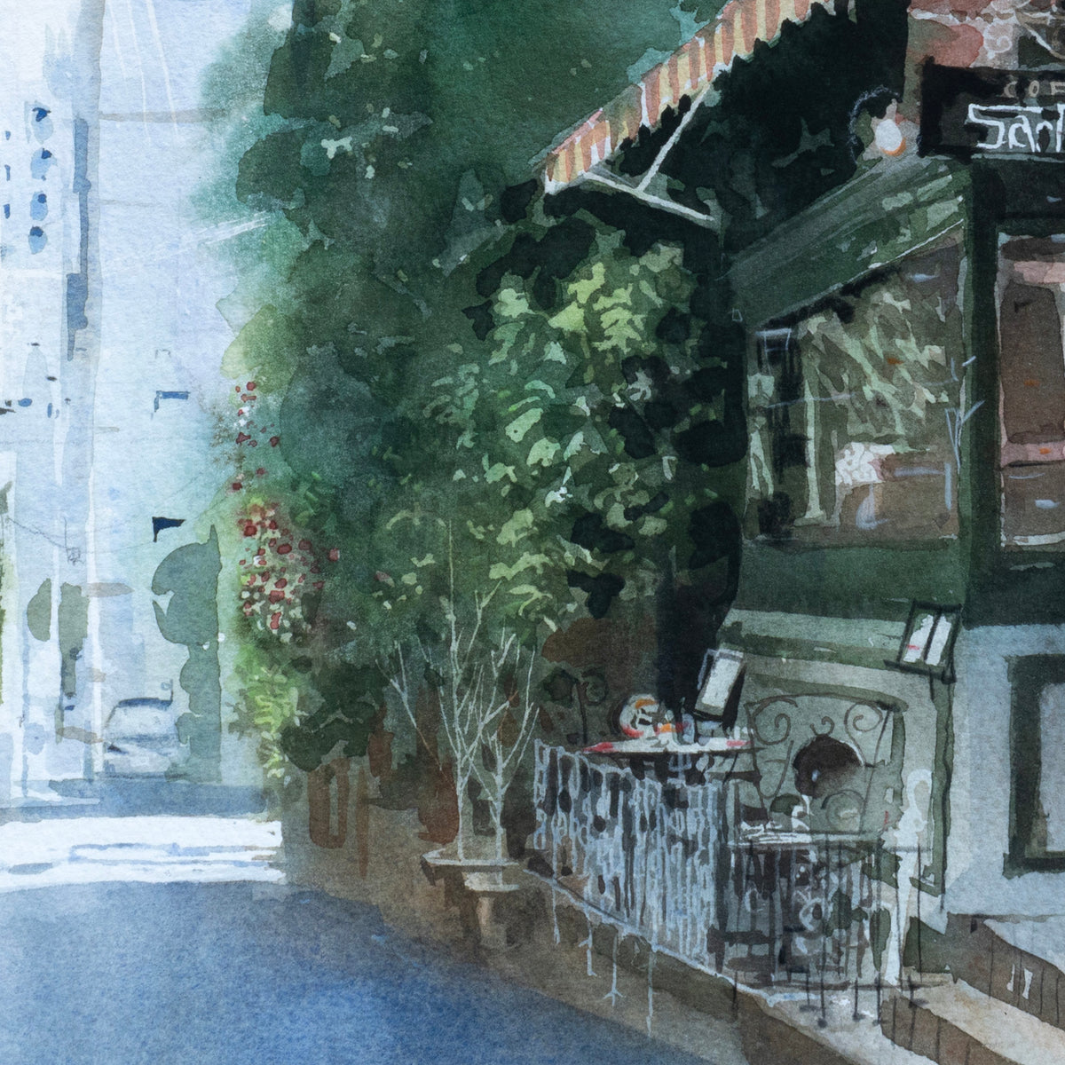 坂道のカフェ（神戸・北野）