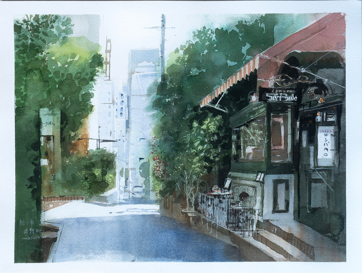坂道のカフェ（神戸・北野）