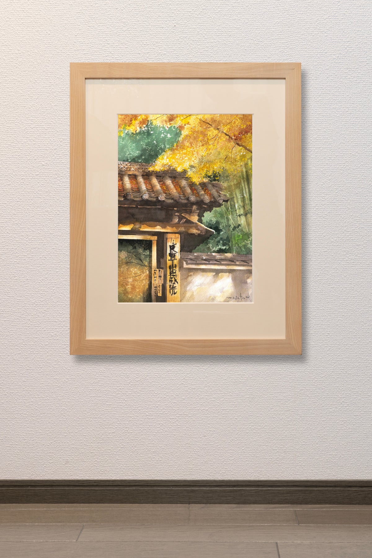 夕暮れ間近の光と影